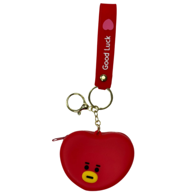 BTS BT21 Army Coin Wallet Key Chain