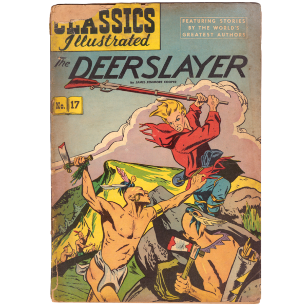 Classics Illustrated #17 The Deerslayer Gilberton Comics Book 1940's