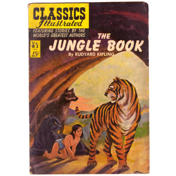 Classics Illustrated #83 The Jungle Book Gilberton Comics Book 1951