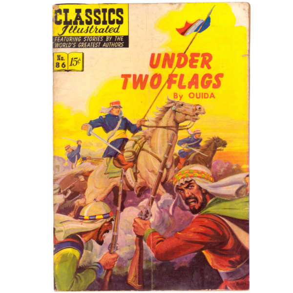 Classics Illustrated #86 Under Two Flags Gilberton Comics Book 1951