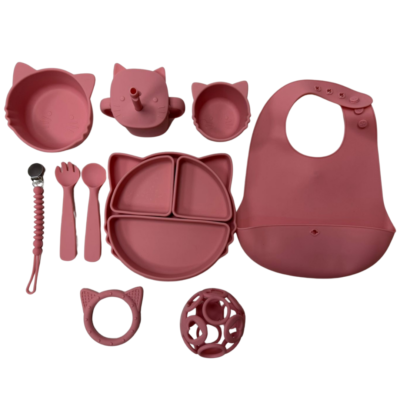 Silicone Baby Feeding Set