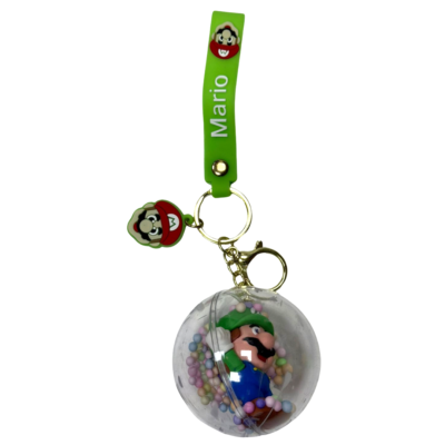 Super Mario Bros Green Keychain