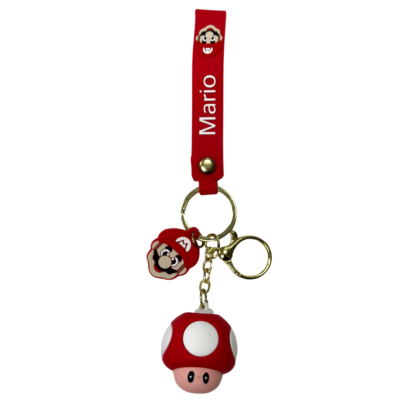 Super Mario Mushroom Keychain