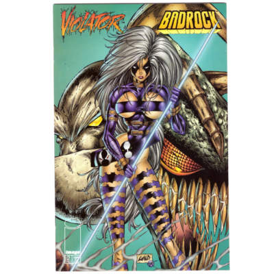 Violator Vs. Badrock Vol.1 #2 Image Comics Book 1995