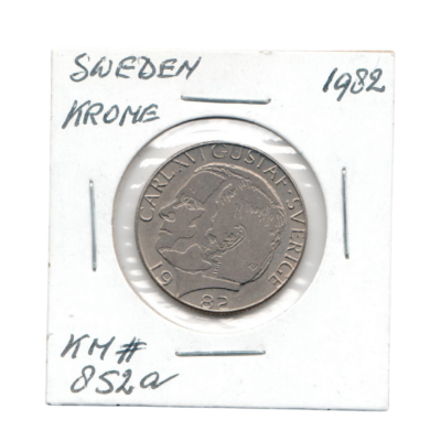 1 Krone Sweden 1982