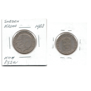 1 Krone Sweden 1988