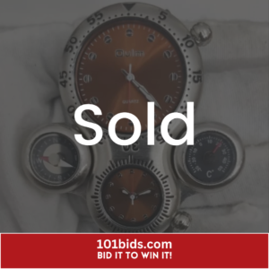 Qulm 1149 Stainless Steel Back Japan Movement Wristwatch