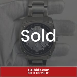 Guess G79022G Stainless Steel Back Wristwatch