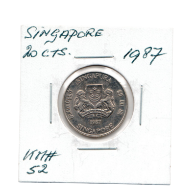 20 Cents Singapore 1987