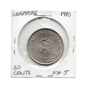 50 Cents Singapore 1980 front