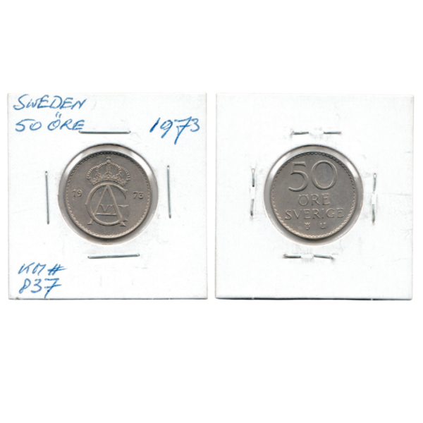 50 Ore Sweden 1973