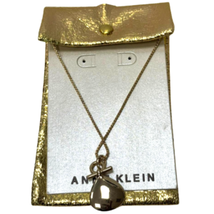 Anne Klein Gold-Tone Crystal Pendant Necklace 2