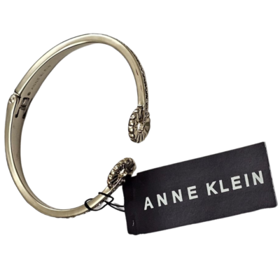 Anne Klein Gold-Tone Pavé-Accent...