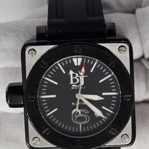 BJ Bravo de J BJ0822-BK Special Screw Crown Automatic Wristwatch A 1