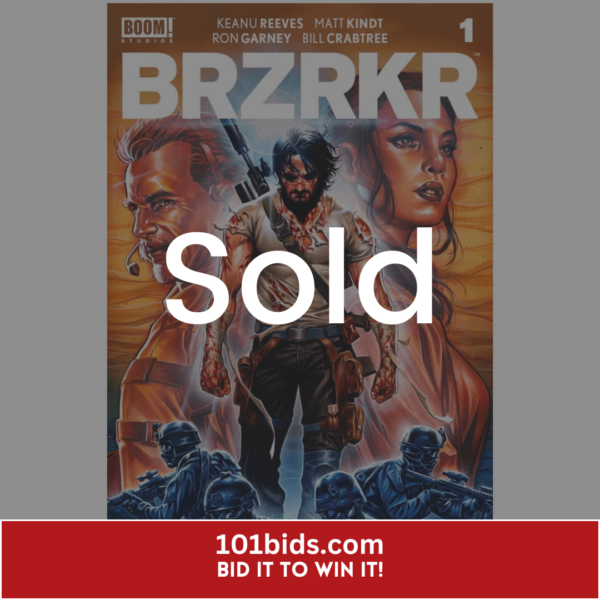 BRZRKR #1 BROOKS VARIANT sold