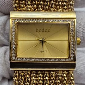 Bcdzz GP3343 Japan Movement Gold Tone Ladies Wristwatch 1