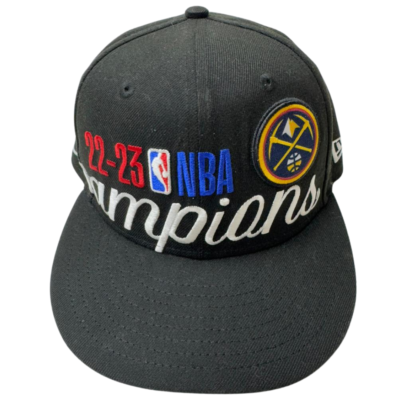 Denver Nuggets New Era 2023 NBA Finals Champions Locker Room 9FIFTY Snapback Cap