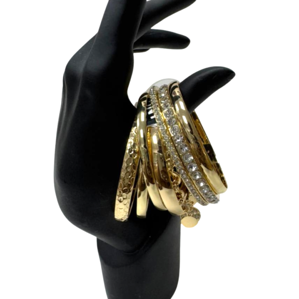 I.N.C. International Concepts 7-Pc. Set Crystal Bangle Bracelets