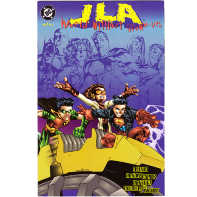 JLA World Without Grown – UPS #1 DC Comics Book 1998