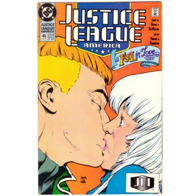 Justice League America #45 DC Comics Book 1990