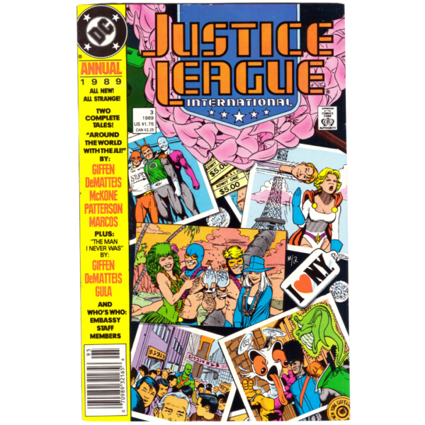 Justice League Annual #3 DC Comics Book 1989