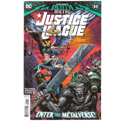 Justice League ‘Dark Knight Death Metal’ #53 DC Comics Book 2020