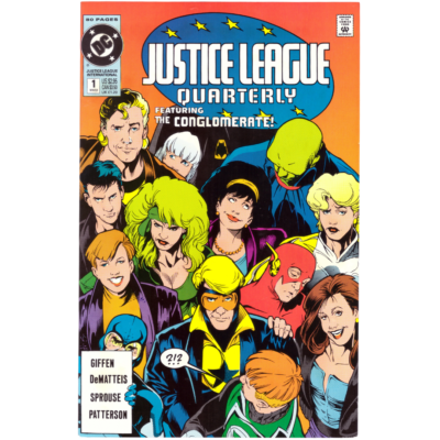 Justice League Quarterly #1 DC Comics Book 1990