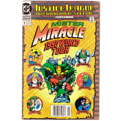 Justice League Special International Special ‘Mister Miracle 1990 World Tour’ #1 DC Comics Book 1989