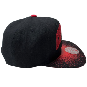 Mitchell & Ness Chicago Bulls NBA Spray Paint Snapback Hat SH21340 2