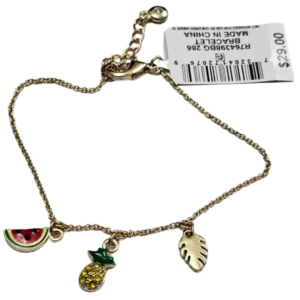 RACHEL RACHEL ROY Gold-Tone Tropical Charm Bracelet 1