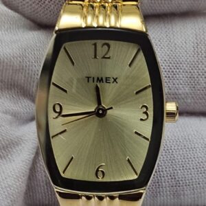 Timex TW2V25600 Gold Tone Ladies Wristwatch Bracelet 1