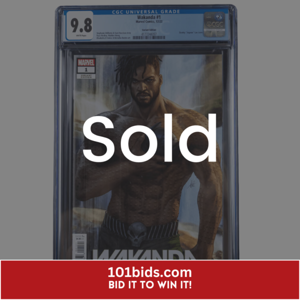 WAKANDA #1 sold