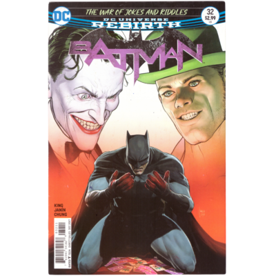 Batman #32 The War of Jokes And Riddles Rebirth DC Comics Book 2017