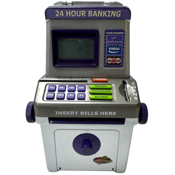 Vintage 2004 Summit Money ATM Machine Savings Bank Toys