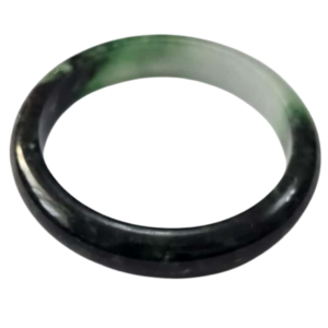 Vintage Hand Made Chinese Genuine Jade Bangle Bracelet 52.7 Grams 58mm 1