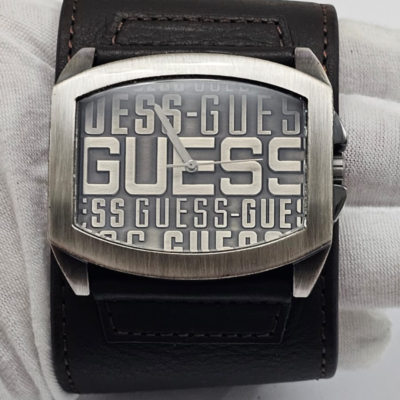 Guess Watch W0360G2 Leather Band...