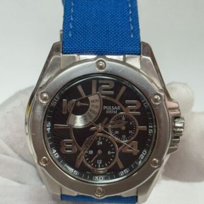 Pulsar Prestige Multi Dial Dress 6N0034 5Y67-X002 Wristwatch