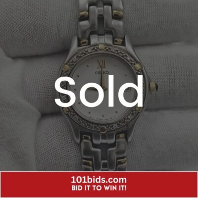 Seiko Vintage Diamond Watch