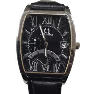 Solvil Et Titus 06-1551 Leather Wristwatch