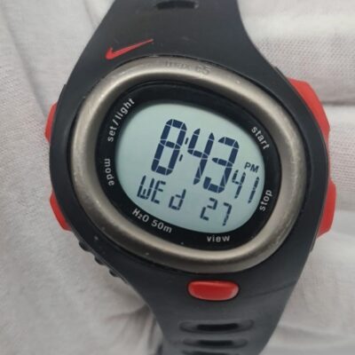 Nike Triax C5 Black Tone Dial Digital Wristwatch