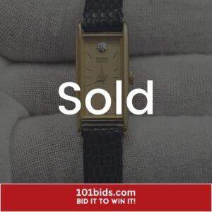 Seiko Quartz Vintage Watch Leather Strap