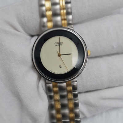 Vintage Citizen CQ Two Tone Quartz...